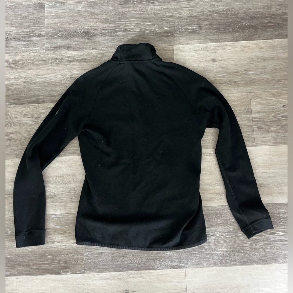 PhD Smartwool Women's Black Merino Wool Quilted Zip-Up Jacket Size Medium - Picture 4 of 5